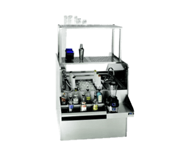 Krowne Metal Metal KRPT-42LP-10 Royal Series Underbar Workstation Krowne Metal Metal KRPT-42LP-10 Royal Series Underbar Workstation