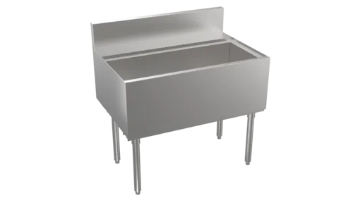 Krowne Metal Krowne KRS-36DP-10 Stadium Series Underbar Ice Bin/Cocktail Unit