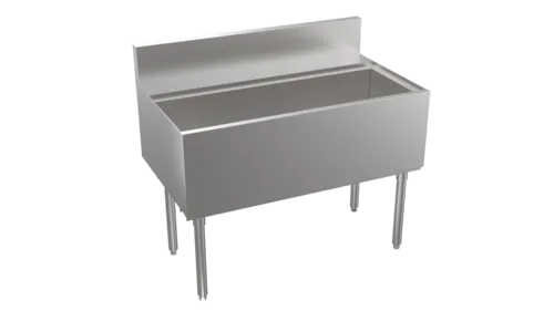 Krowne Metal Krowne KRS-42 Stadium Series Underbar Ice Bin/Cocktail Unit
