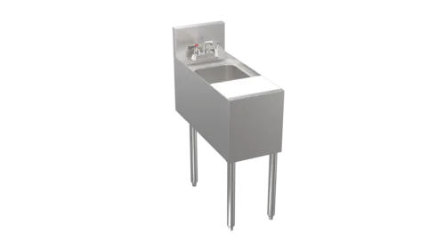 Krowne Metal Krowne Metal
KRS-MC12
Underbar Sink Unit,
 Compartment,
,
with and / 
- "W x "D