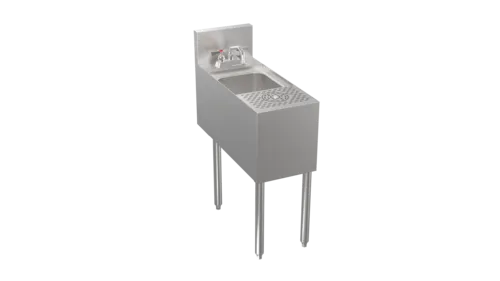 Krowne Metal Krowne Metal
KRS-MS12
Underbar Sink Unit,
 Compartment,
,
with and / 
- "W x "D