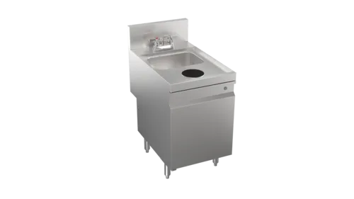 Krowne Metal Krowne KRS-SD18C Stadium Series Underbar Waste Sink Unit