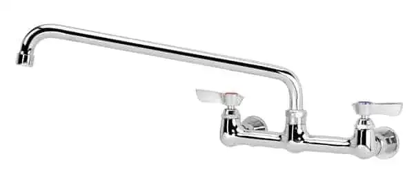 Krowne Metal 12-814L Silver Series 8" Center Splash-Mounted Faucet