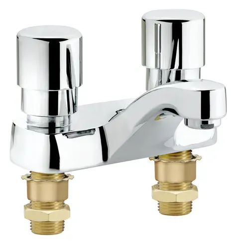Krowne Metal Krowne Metal 16-480L Krowne Royal Series self closing metering lavatory faucet