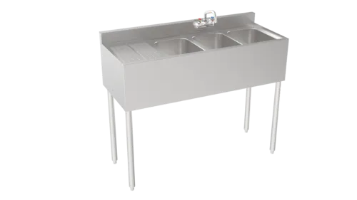 Krowne Metal Krowne Metal 18-43R Standard 1800 Series Underbar Sink Unit