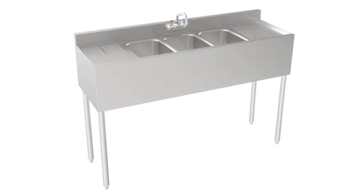 Krowne Metal Krowne Metal 18-53C Standard 1800 Series Underbar Sink Unit