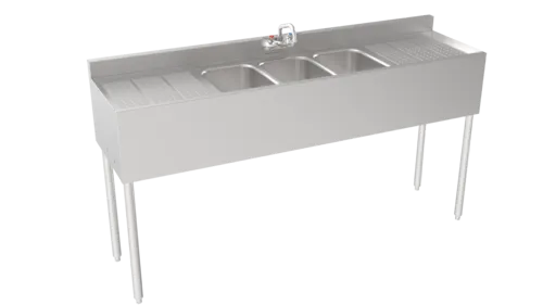 Krowne Metal Krowne Metal 18-63C Standard 1800 Series Underbar Sink Unit