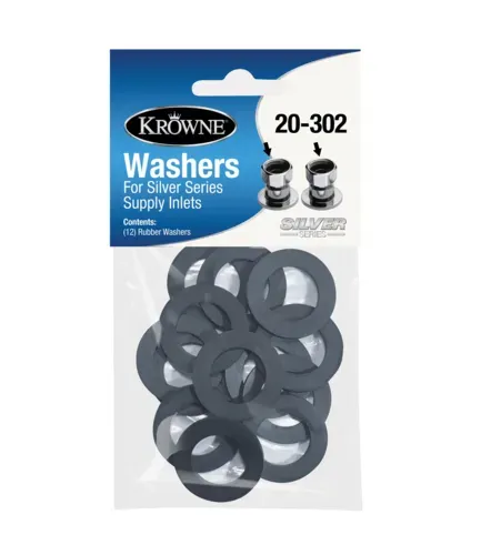 Krowne Metal Krowne Metal 20-302 Krowne Silver Series Washers