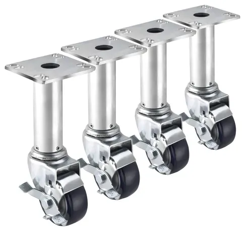 Krowne Metal 28-117S Krowne Adjustable Height Plate Caster