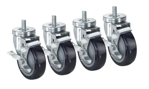 Krowne Metal Krowne Metal 28-144S Krowne Threaded Stem Caster