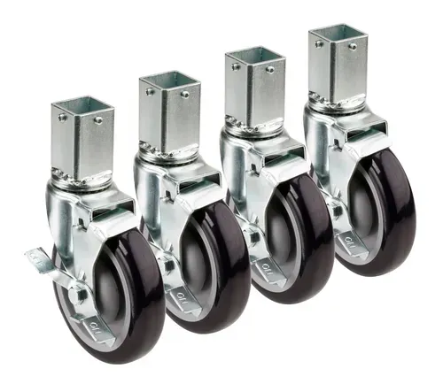 Krowne Metal Krowne Metal 28-174S Krowne 1-1/4" Square Post Shelving Caster