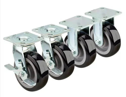 Krowne Metal Krowne Metal 28-180S Krowne Extra Heavy Duty Large Plate Caster