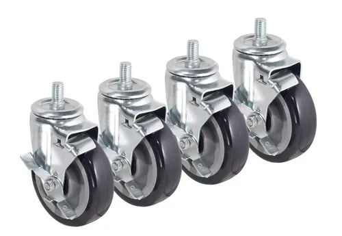 Krowne Metal Krowne Metal 28-185S Krowne Heavy Duty 5/8" - 11 Threaded Stem Caster