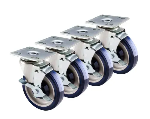 Krowne Metal Krowne Metal 30-111S Krowne Economy Series 3-1/2" x 3-1/2" Plate Caster