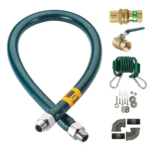 Krowne Metal Krowne Metal C10048K Royal Series Moveable Gas Connection Kit for Canada