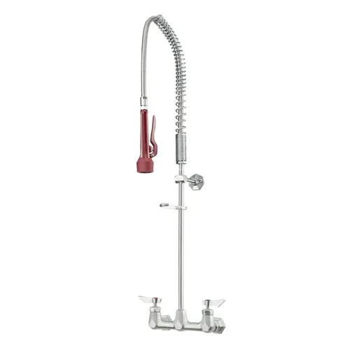 Krowne Metal Krowne Metal DX-108 Diamond Series Pre-Rinse Assembly,  wall-mount,  8" centers