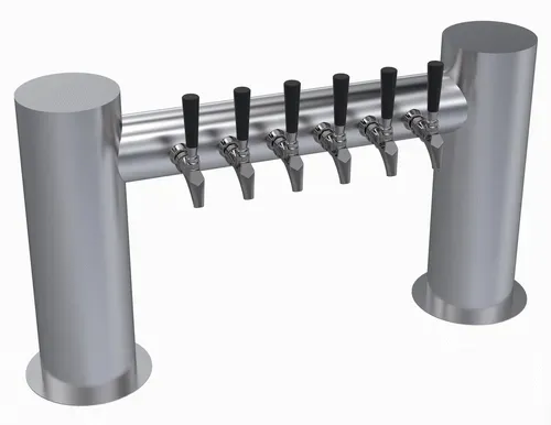 Krowne Metal Krowne Metal KMH-6S Draft Beer Dispensing Tower