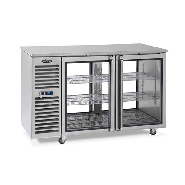 Krowne Metal KPT84L Silver Refrigerated Back Bar Storage