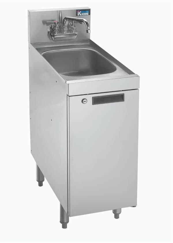 Krowne Metal KR18-SD12C Royal 1800 Series Underbar Hand Sink Unit