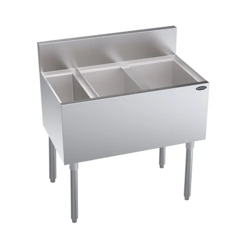 Krowne Metal Krowne Metal KR19-MS32R Underbar Ice Bin/Cocktail Station, Bottle Well Bin