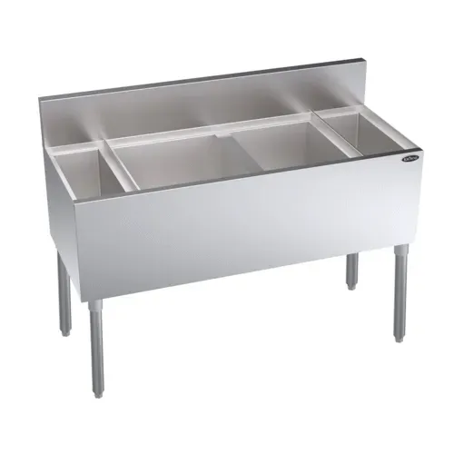 Krowne Metal Krowne Metal KR19-MS46C Underbar Ice Bin/Cocktail Station, Bottle Well Bin
