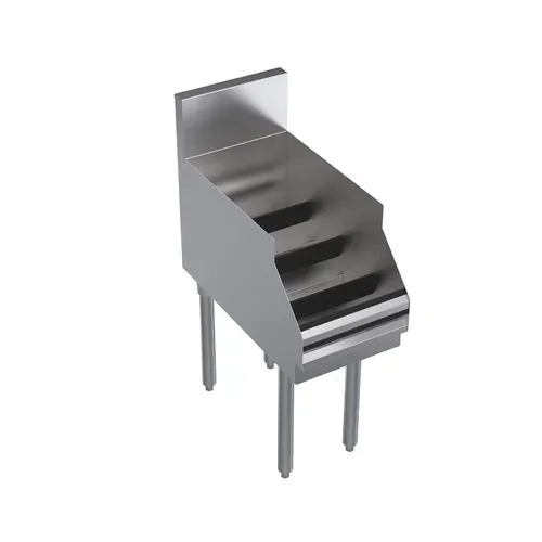 Krowne Metal Krowne Metal KR24-12RD Royal Series Underbar Liquor Bottle Display Unit