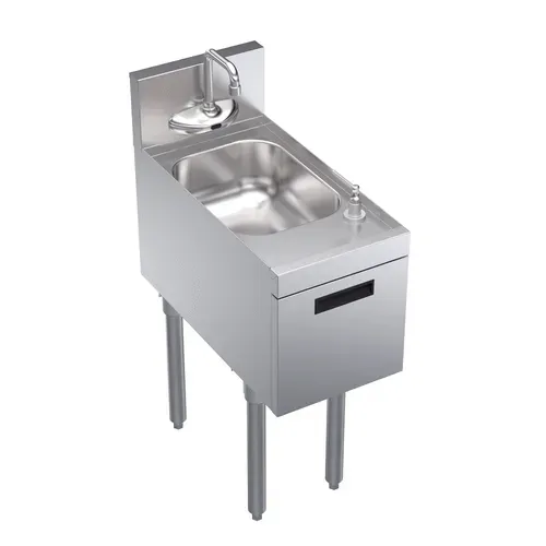 Krowne Metal Krowne Metal KR24-12ST-E Underbar Sink Unit, Compartment with and / - 12"W x 24"D