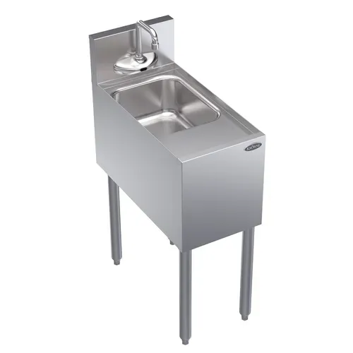 Krowne Metal Krowne Metal KR24-1C-E Underbar Sink Unit, Compartment with and / - 12"W x 24"D