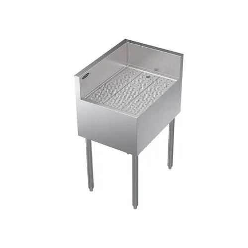 Krowne Metal Krowne Metal KR24-C18L Underbar Drainboard, with - 18.00"W x 24.00"D