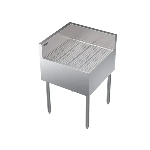 Krowne Metal Krowne Metal KR24-C24L Underbar Drainboard, with - 24.00"W x 24.00"D