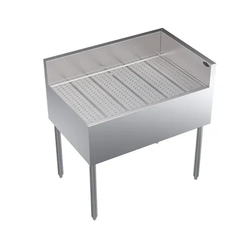 Krowne Metal Krowne Metal KR24-C36R Underbar Drainboard, with - 36.00"W x 24.00"D