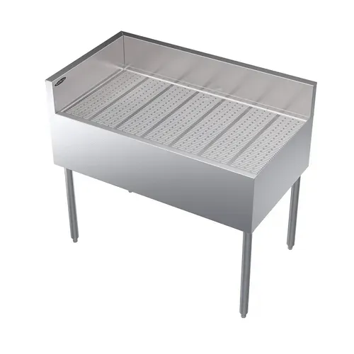 Krowne Metal Krowne Metal KR24-C42L Underbar Drainboard, with - 42.00"W x 24.00"D