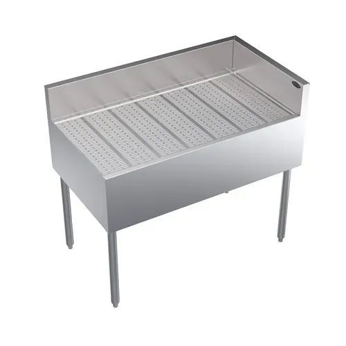 Krowne Metal Krowne Metal KR24-C42R Underbar Drainboard, with - 42.00"W x 24.00"D