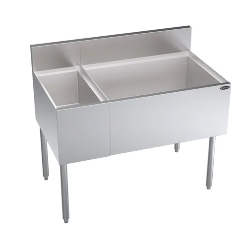 Krowne Metal Krowne Metal KR24-M42R-10 Underbar Ice Bin/Cocktail Station, Bottle Well Bin