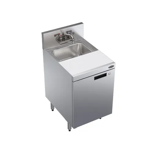Krowne Metal Krowne Metal KR24-MC18-C Underbar Sink Unit, Compartment with and / - 18.00"W x 24.00"D