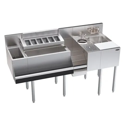 Krowne Metal Krowne Metal KR24-MX60-10 Royal Series Single Zero-Step Speed Station