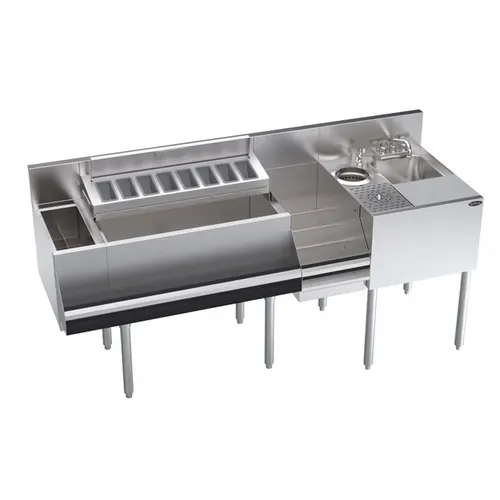 Krowne Metal Krowne Metal KR24-MX70-10 Royal Series Single Zero-Step Speed Station
