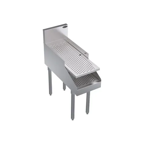 Krowne Metal Krowne Metal KR29-RG12 Underbar Drainboard, with - 12"W x 29"D