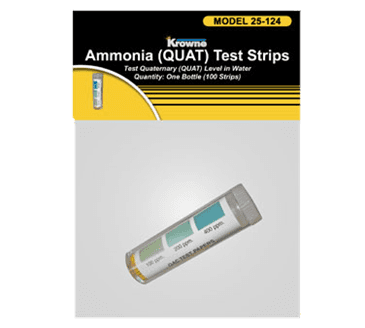 Krowne Metal Metal P25-124 Krowne QAC (Quaternary Ammonium Chloride) Test Strips Packaged with Header Krowne Metal Metal P25-124 Krowne QAC (Quaternary Ammonium Chloride) Test Strips Packaged with Header