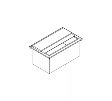 LaCrosse Cooler Cooler DI30IC Drop-In Ice Bin Unit LaCrosse Cooler Cooler DI30IC Drop-In Ice Bin Unit