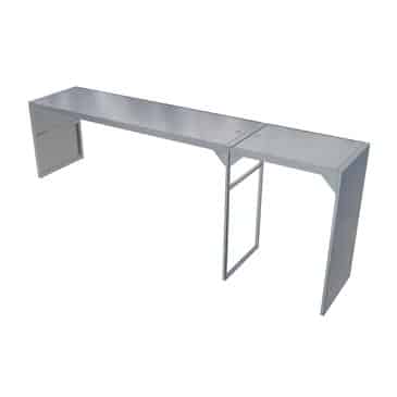 LaCrosse Cooler Cooler SS101 Pass-Thru Single Overshelf LaCrosse Cooler Cooler SS101 Pass-Thru Single Overshelf
