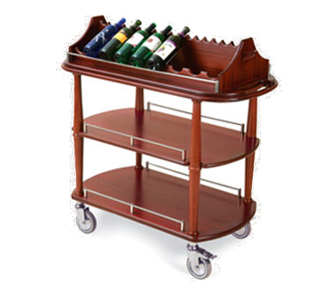Lakeside Manufacturing Manufacturing 70516 Wine Cart-Spice Lakeside Manufacturing Manufacturing 70516 Wine Cart-Spice