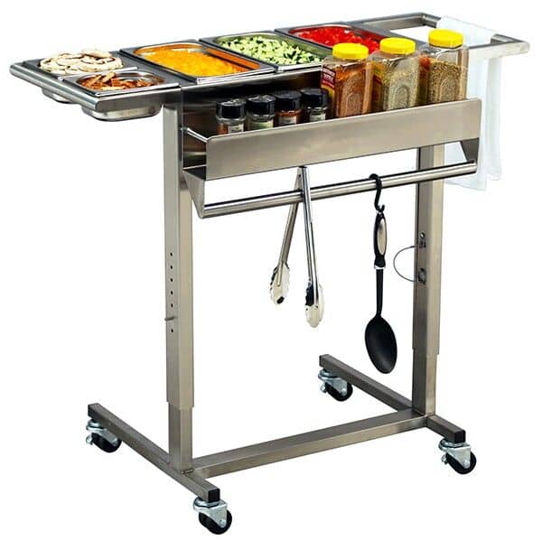 Lakeside Manufacturing 140 Mise En Place Cart