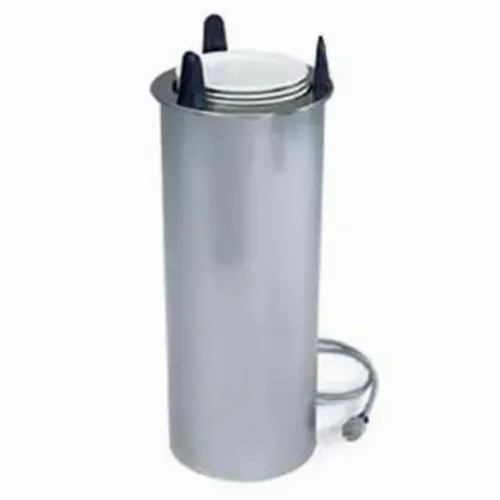 Lakeside Manufacturing 6005 Heated Shielded Round Drop-In Dish Dispenser for 5-1/8" to 5-3/4" Dishes