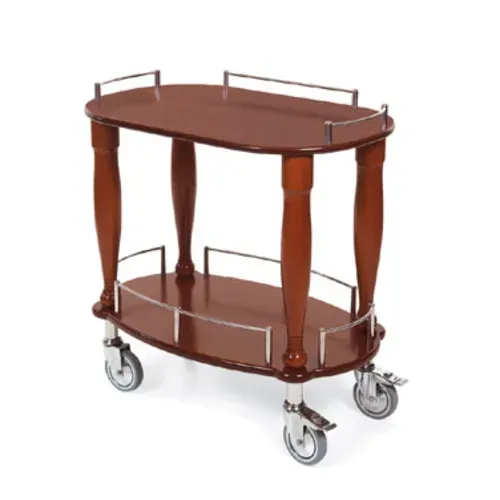 Lakeside Manufacturing 70010 Serving Cart-Bordeaux