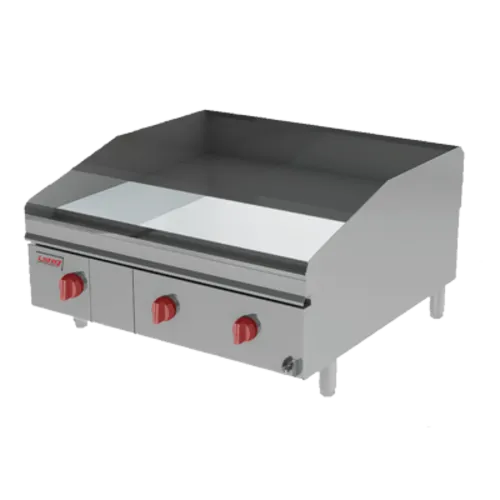 Lang Manufacturing 224ZSDC LG Series 24'' Countertop Gas Griddle with Thermostatic Controls - 70,000 BTU