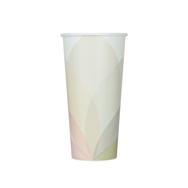 Karat LOLC-KCP22 Karat 22oz Paper Cold Cups (90mm), Kold Print - 1,000 pcs