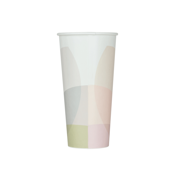 Karat LOLC-KCP22 Karat 22oz Paper Cold Cups (90mm), Kold Print - 1,000 pcs