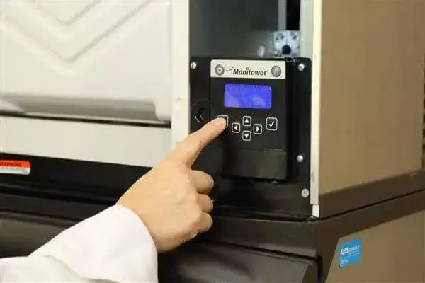 Manitowoc IYT1500W    48"  Half-Dice Ice Maker, Cube-Style - 1500-2000 lbs/24 Hr Ice Production,  Water-Cooled, 208 Volts