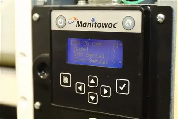 Manitowoc IYT1500W    48"  Half-Dice Ice Maker, Cube-Style - 1500-2000 lbs/24 Hr Ice Production,  Water-Cooled, 208 Volts